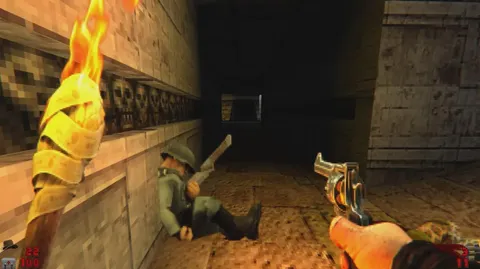 Wow! I didn't think an Indian Jones game could look this good in first person view, but I was wrong.