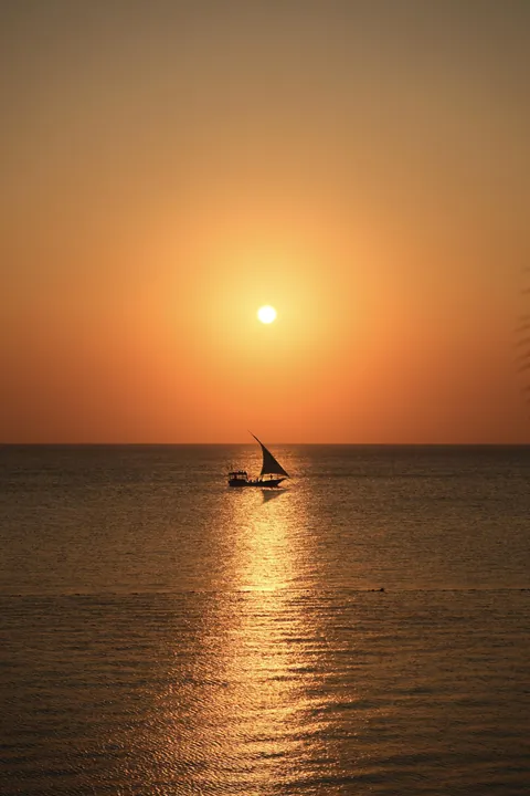 ITAP of a Sunset in Tanzania