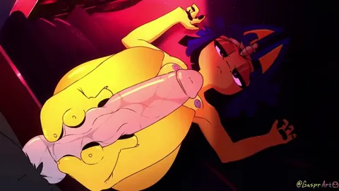 Ankha Footjob [MF] (GasprArt)