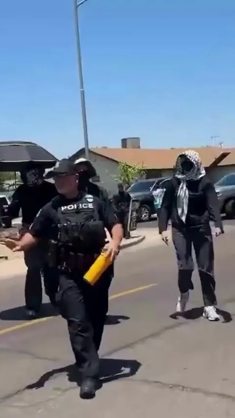 Police and rioters clash