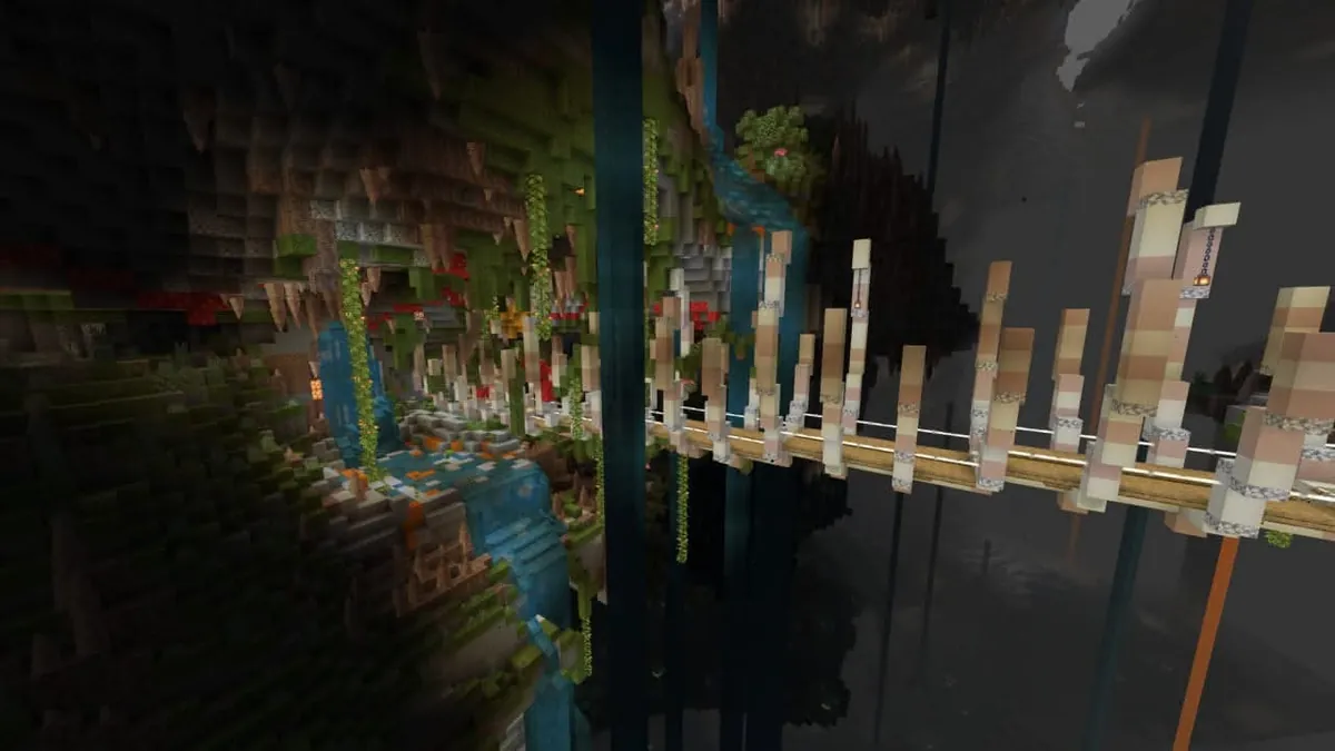 Underground skeleton bridge I've been working on