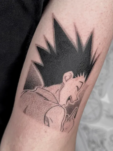 Hi! I'm Andrea. I’m new in Reddit! I don't know how it works but I hope you like the manga tattoos I do! (@novantaink)