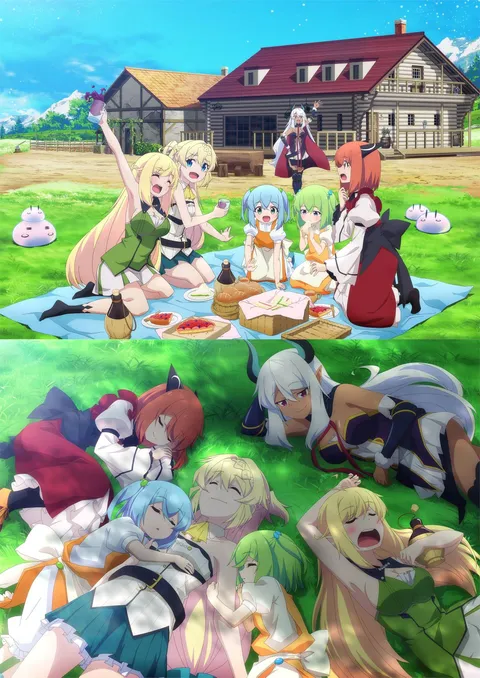 "I've Been Killing Slimes for 300 Years and Maxed Out My Level" new key visuals