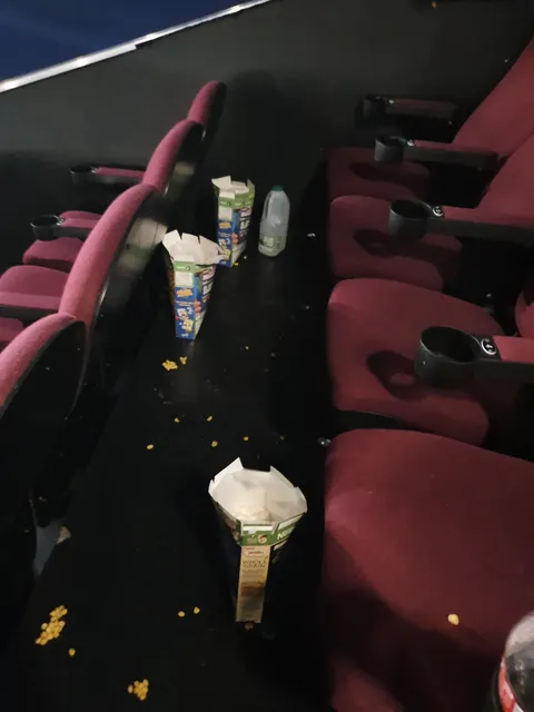 Being a cinema worker and having to clear up after these delightful people.... yes, sadly the boxes are still half full of soggy cereal and milk