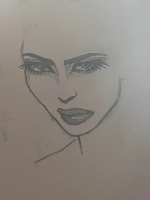 Bro my aunt ruined my drawing