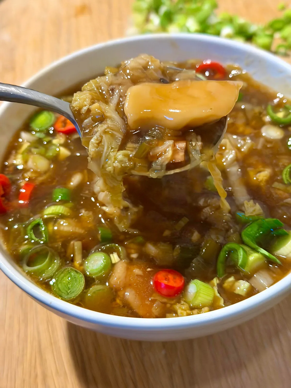 Chop Your Head Off Soup [homemade]