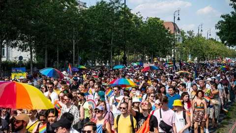 Budapest police just announced it's decision to ban Budapest Pride - The people, the mayor of Budapest and the 70 MEPs are not backing down!
