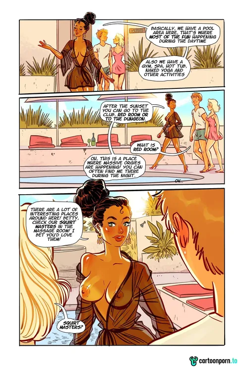 Swinging Island [Andrew Tarusov] sex comic
