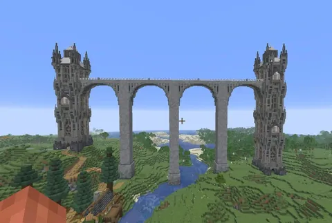 I've just designed the most elaborate way to bridge over a river.