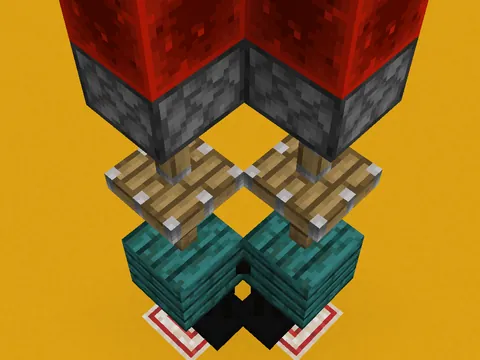 diagonal fence without mods