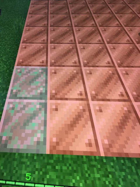 How long does copper take to oxidise? It’s been weeks and this is result