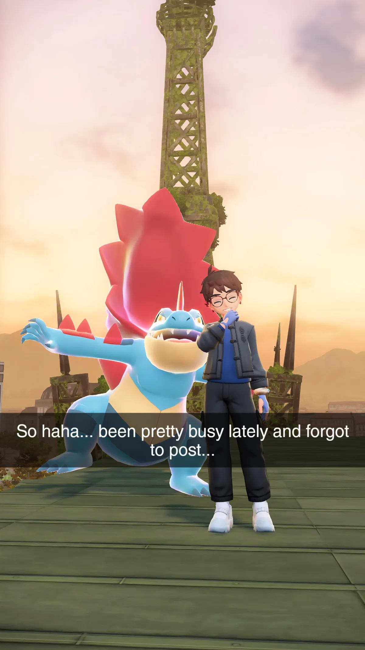 Legends ZA but you're on my GastlyChat story