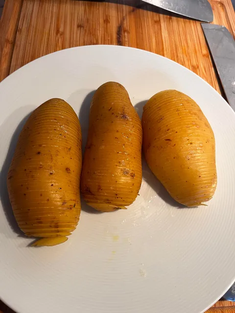 [homemade] Hasselbackspotatis