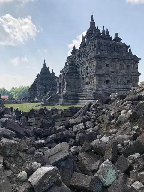 Plaosan Temple Indonesia, island of Java