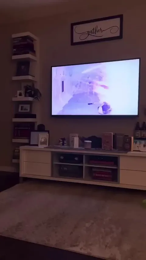 Dog meets Darth Vader for the first time.