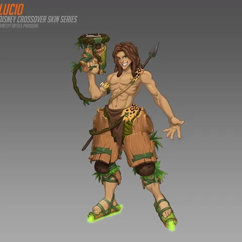 [Repost] Concept skins Overwatch 2 x Disney by Alfonso Pardo Martìnez