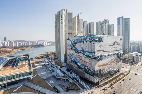 Galleria by OMA in the suburbs of Seoul, South Korea