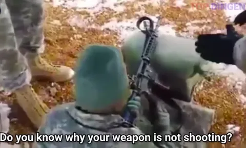 This private is not the sharpest tool in the shed😂