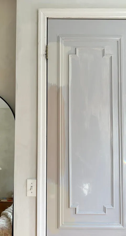 Closet door makeover!