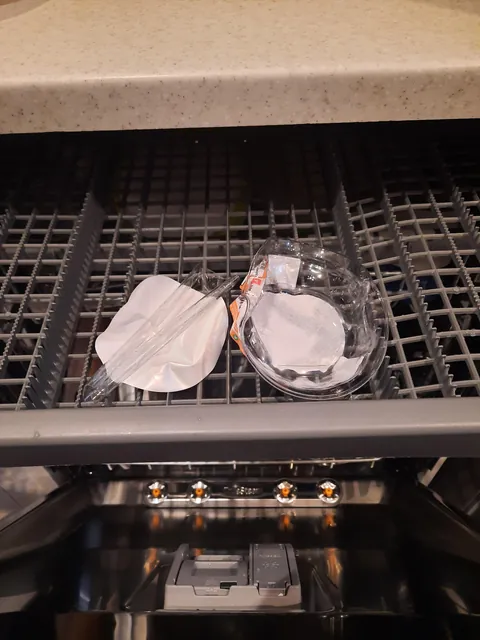 Wife keeps melting plastic in the dishwasher