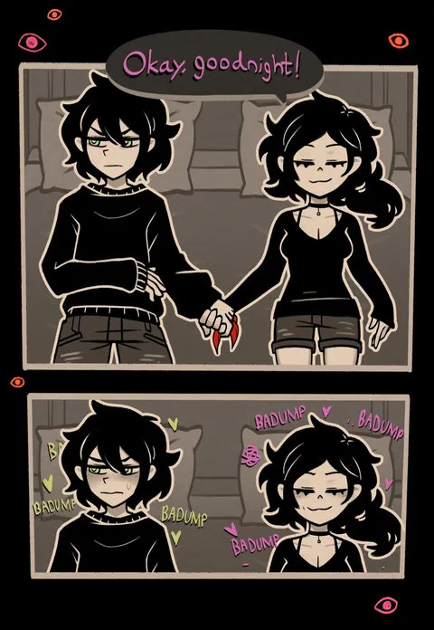 Andrew and Ashley share a bed [The Coffin of Andy and Leyley] (NotSorapoi)