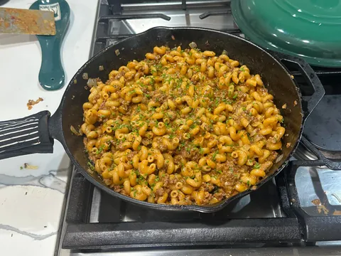 [homemade] “hamburger helper”