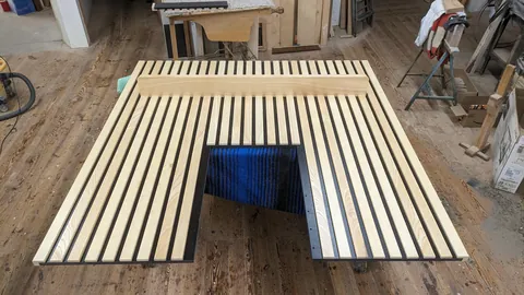 I made a TV-wall for my living-room