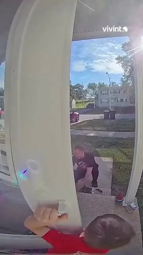 Son knows that smile..