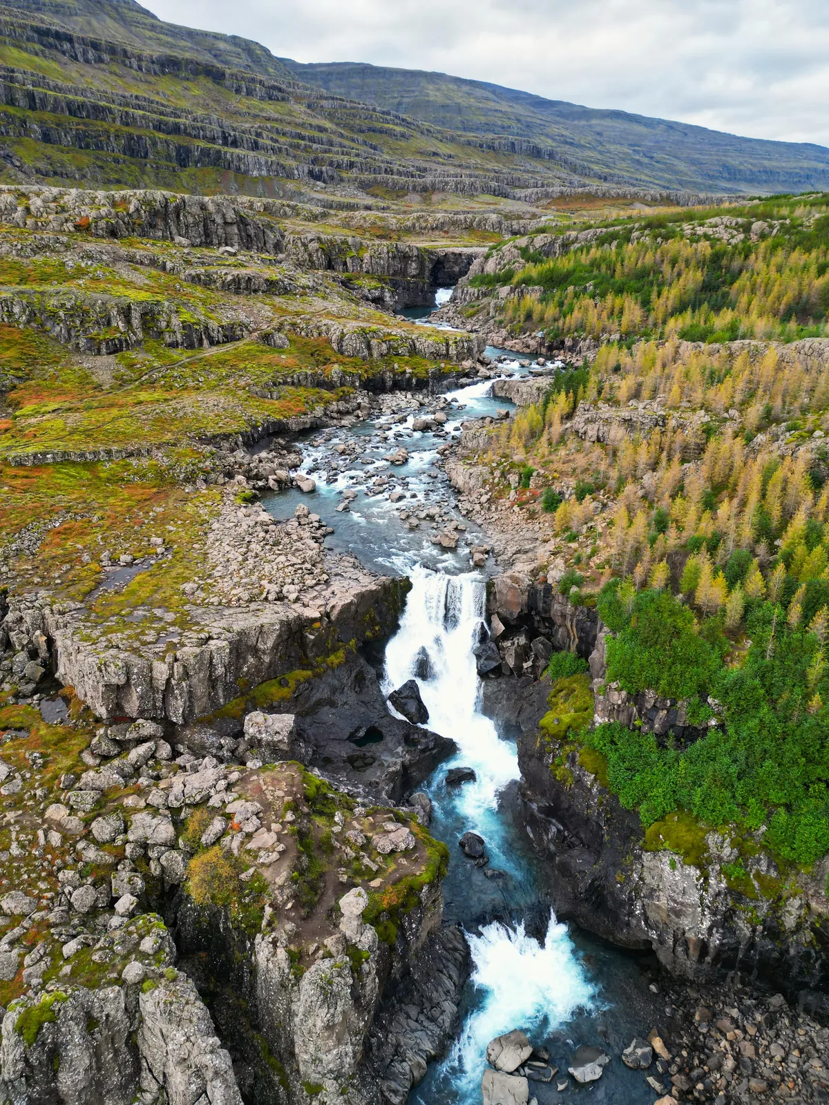 Sveinstekksfoss, Iceland [3024x4032][OC]