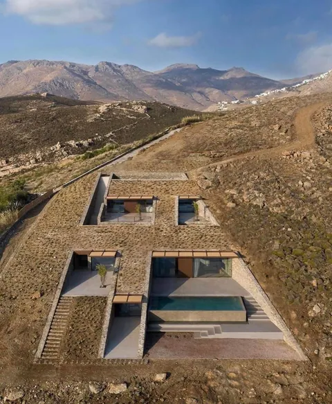 Xerolithi House by Sinas Architects — Serifos Island, Greece