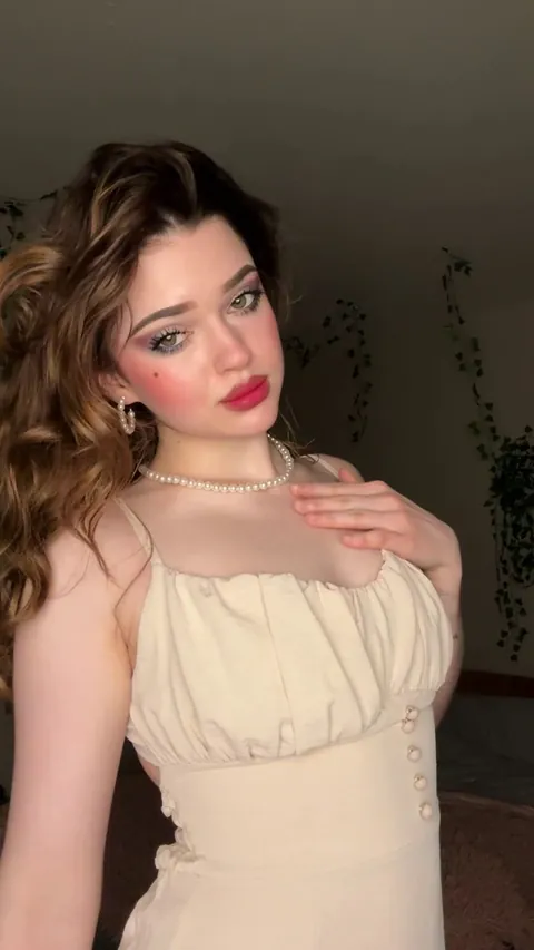 My breasts, which have barely reached adulthood, are on full display, and I'm already showing them to you