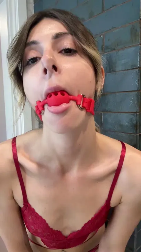 This ball is small, but it fits perfectly in my mouth