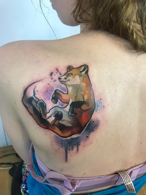 My first tattoo!! Done by Robert Bunda at Fatum Tattoo in Budapest, Hungary