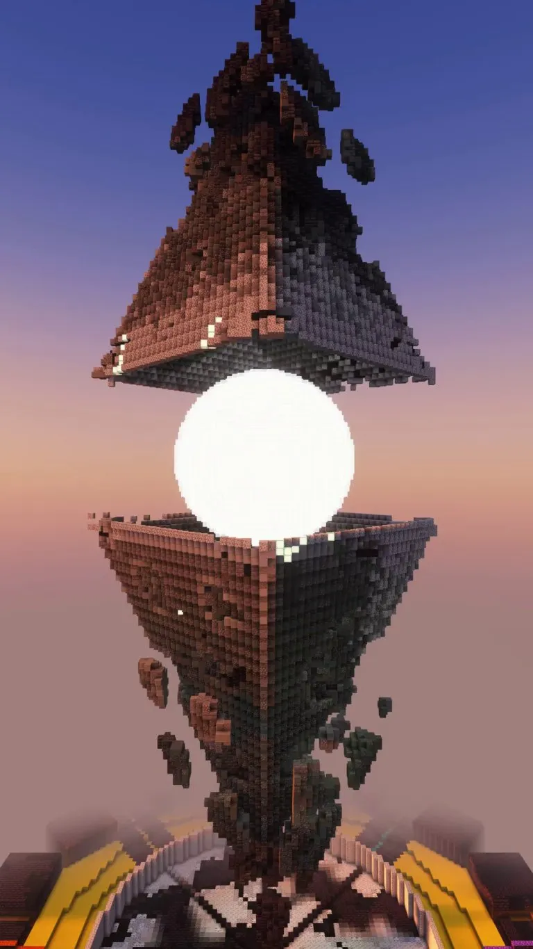 100% Vanilla Animated Build with Structure Blocks