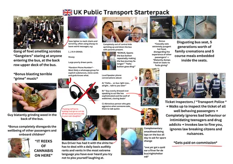UK Public transport Starter Pack