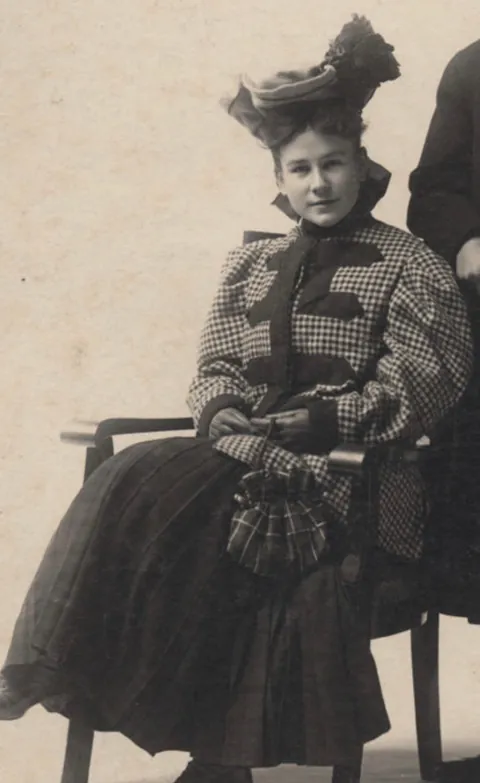 A little girl named Florence Sallows 1890s to C.1905.Her Father noted Canadian Photographer Reuben Sallows took dozens of photos  documenting her growth from a Toddler to a doting young Mother with her own daughter.