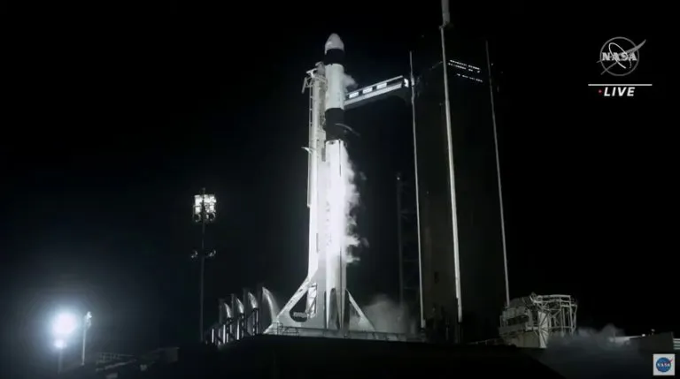 Successful SpaceX Crew-2 launch to the ISS.