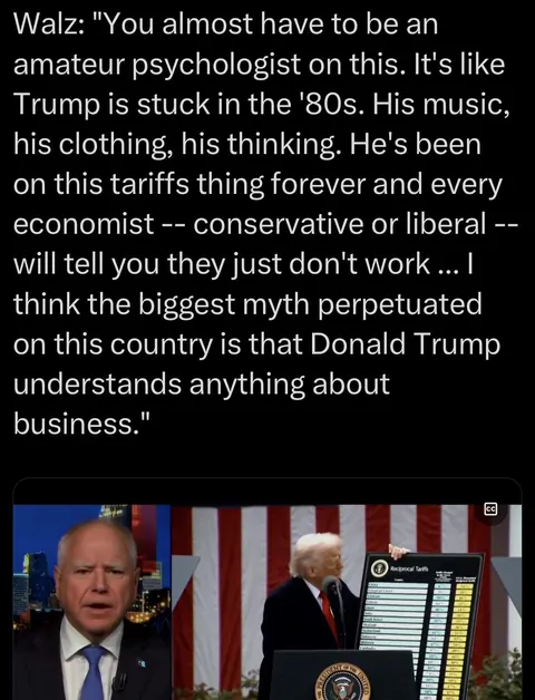 Donny is stuck in the 80’s