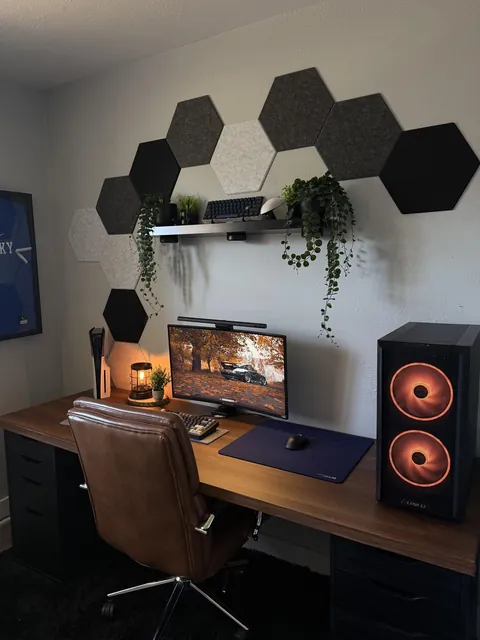 Wrapped my desk