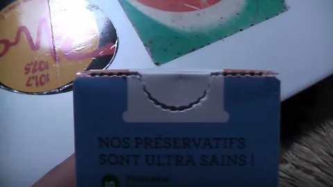 My dad left an open box of condoms in my room, near my bed