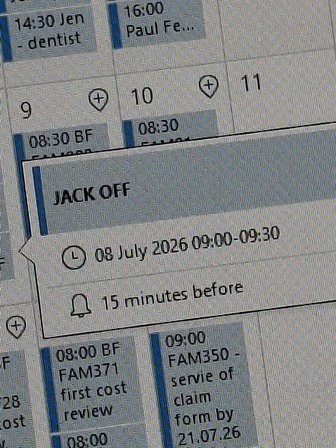 I wish my boss would just put "Jack on leave"