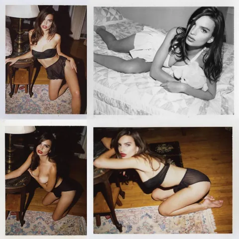 Emily Ratajkowski. Polaroids. 2012