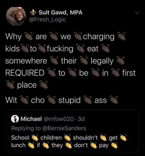 Charging kids to eat