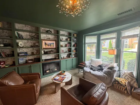 First Home and First Project- The Reading Room/ Coffee Bar