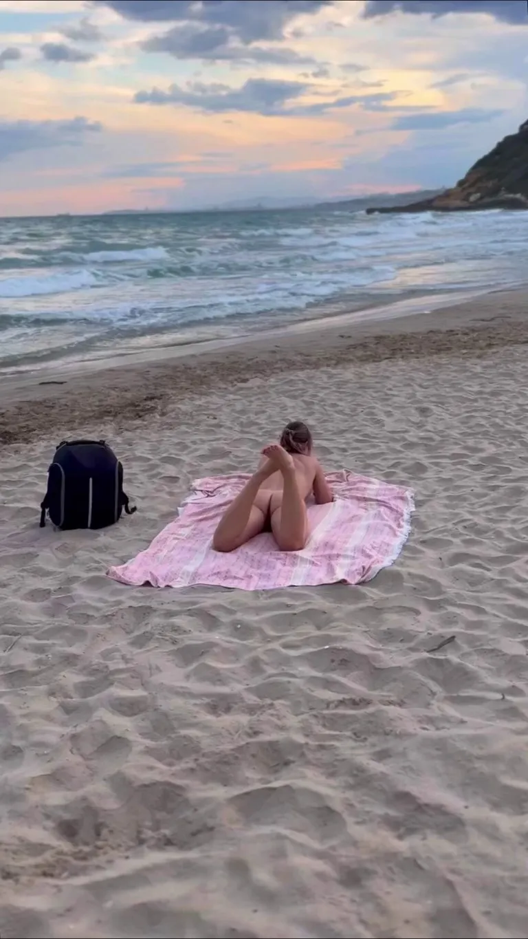 Lying still as the sun begins to rise