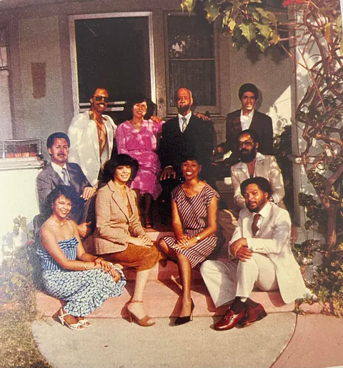 Photos of great grandparents from 1930s-1980s. Last photo is them w/ all their kids(my grandma is in the striped dress)
