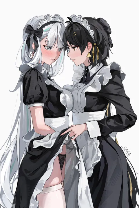 Maid Jinshi x Rover [Wuthering Waves]