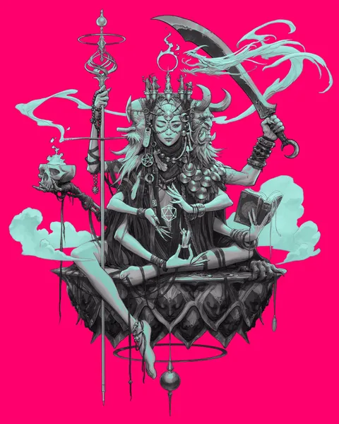 Dungeon Master, Jason Chan, digital, 2020