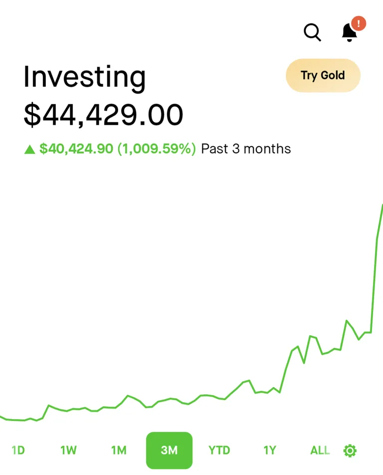 $ASTS gains. I'm shaking right now