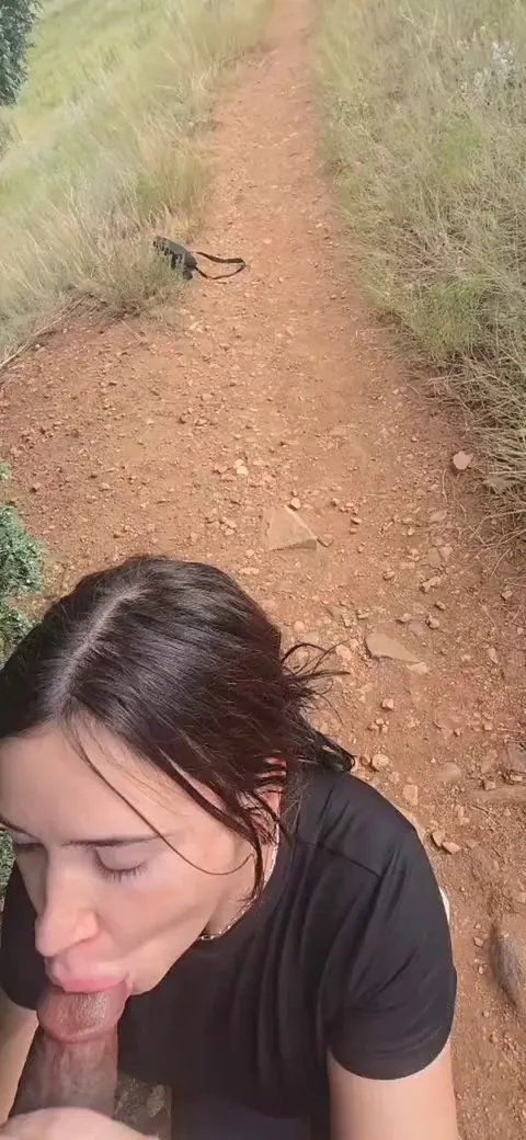 Timing the bj perfectly on the trail